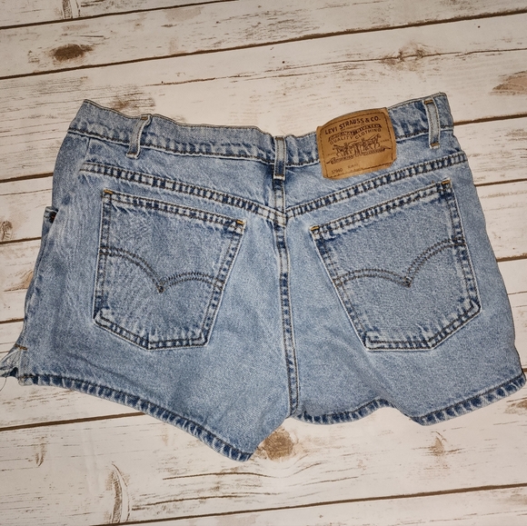 Levi Strauss & Co 912 Y2K Junior's 13 Jean  Shorts - Picture 1 of 5